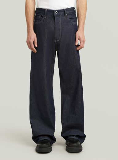 Long Pocket Loose Jeans